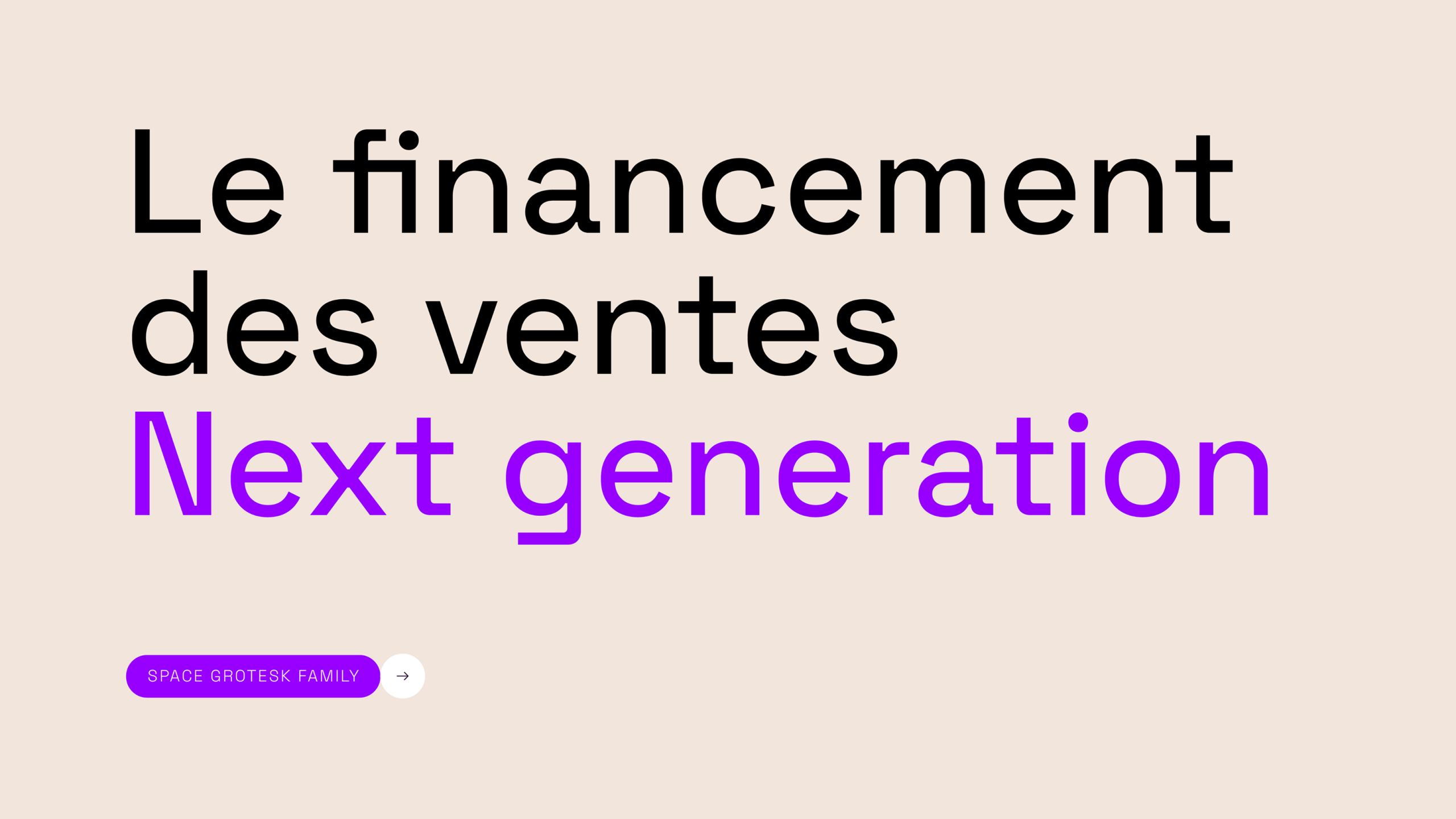 Le financement des ventes Next generation