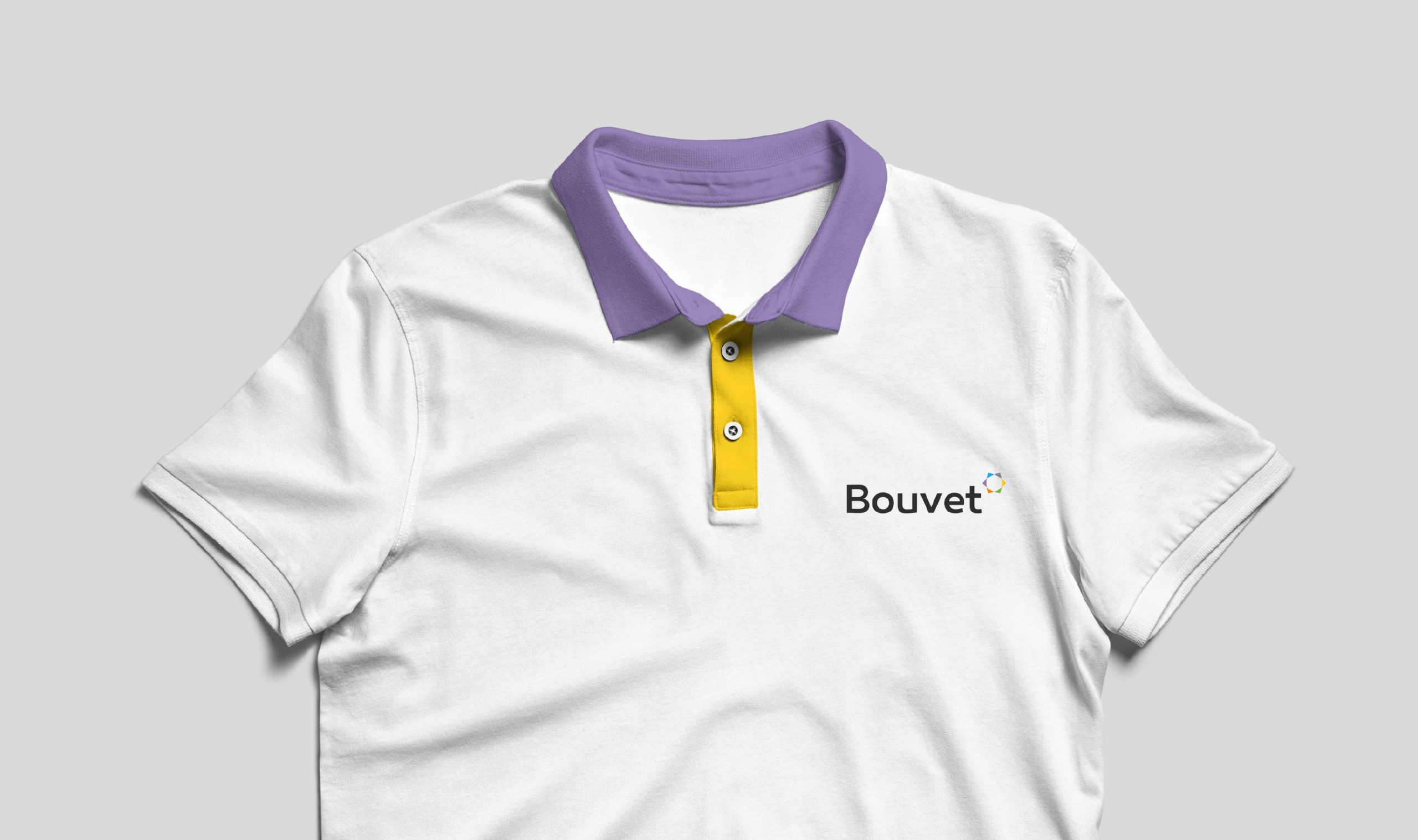 Déclinaisons logo Bouvet sur T-shirt